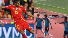 Lamine Yamal and Nico Williams fail to finish Spain training in worrying scene