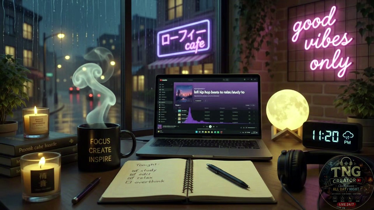 Episode 18 — Night Rain LoFi 🌧️🎶 | Relaxing Chill Beats for Sleep, Study & Focus