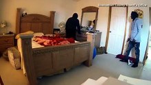 Scena horror: si trova i ladri davanti. Le urla sono da brivido