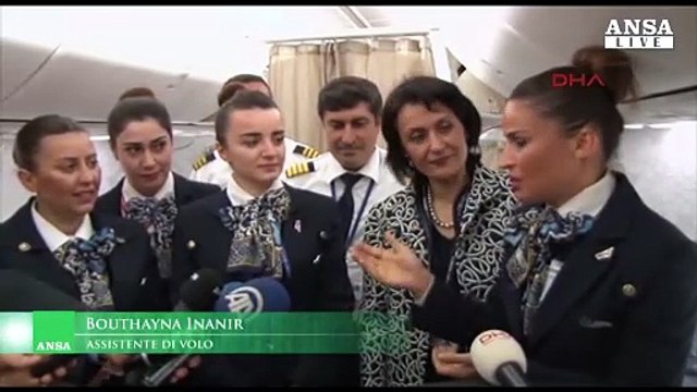 Travaglio in volo, nasce bimba a 10mila metri