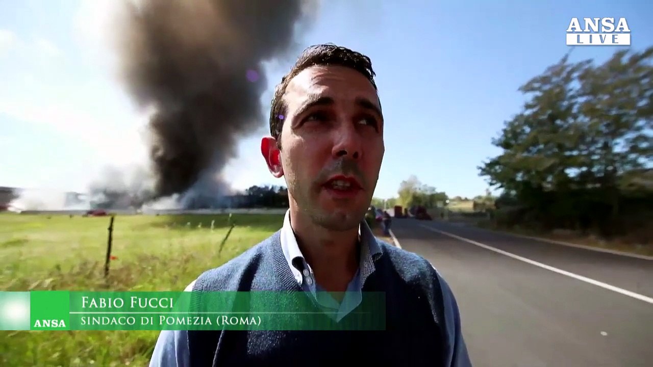 Sindaco Pomezia: incendio e' sotto controllo