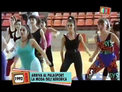 Sembra ieri: arriva al palasport la moda dell'aerobica (1992)