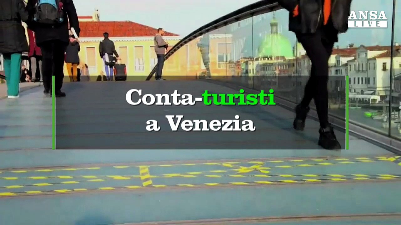 Venezia pensa a conta-turisti e ticket