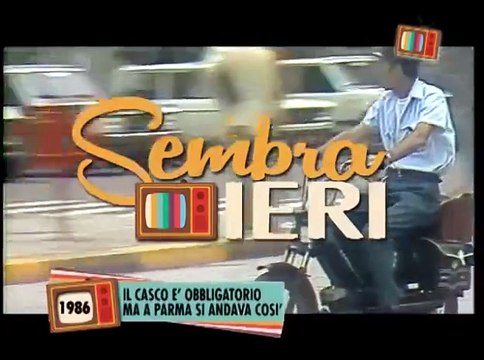 Sembra ieri: il casco è obbligatorio ma a Parma si andava così (1986)