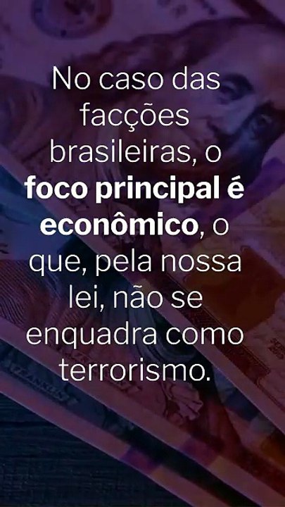 Facções brasileiras como terroristas: debate jurídico e impactos para o Brasil