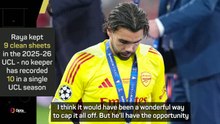 Unai Simon feels for 'devastated' David Raya after UCL final