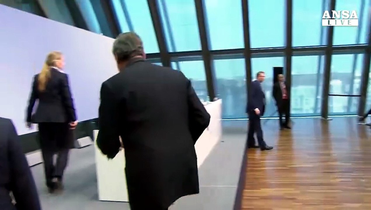 Draghi: la crisi e alle spalle