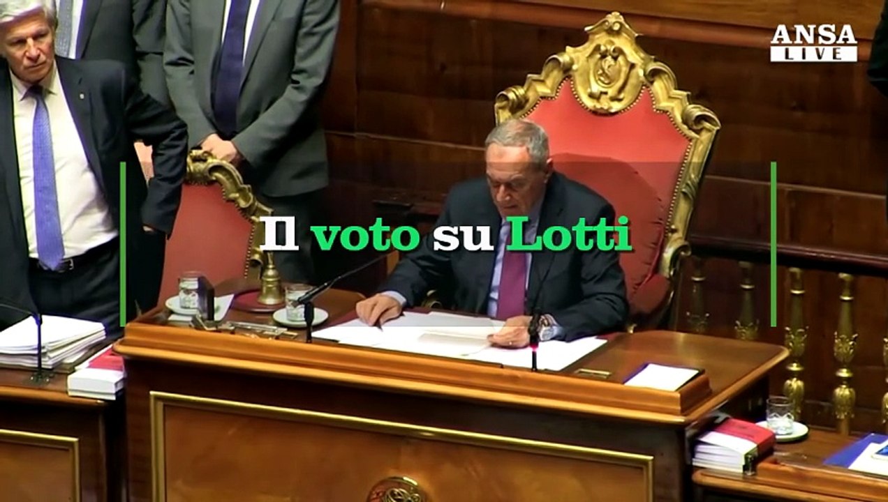 Il voto su Lotti