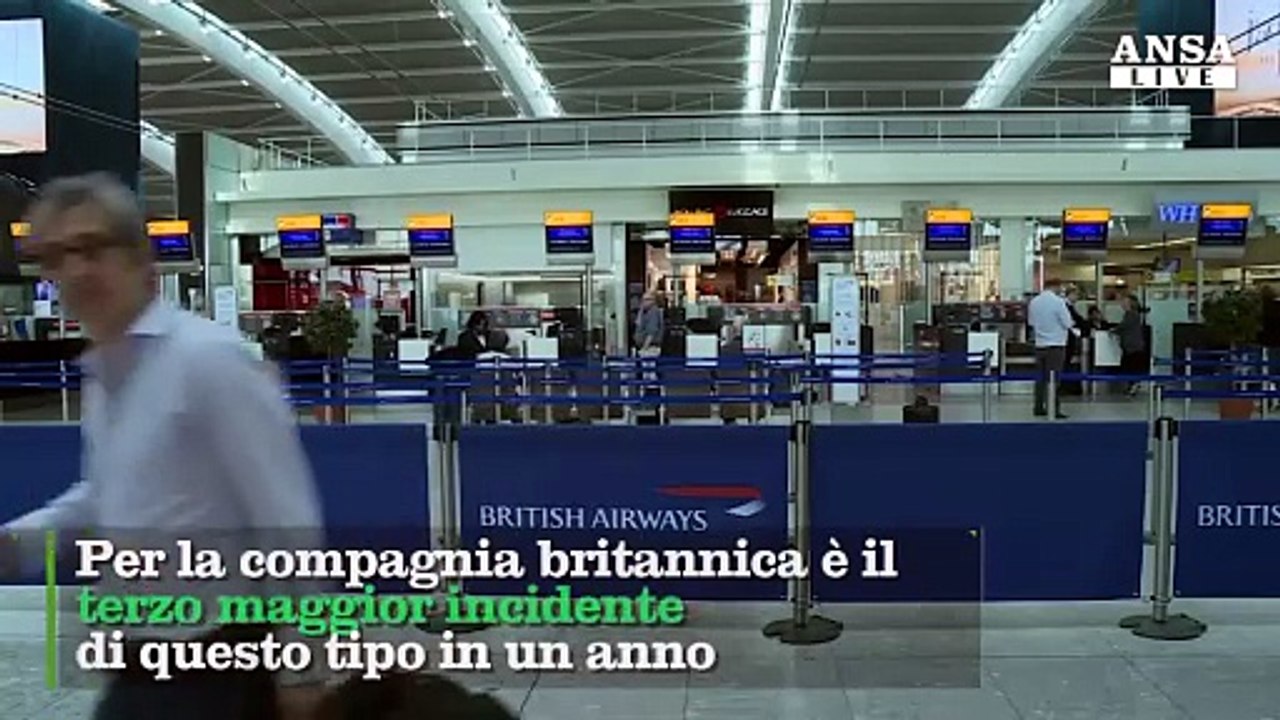 British Airways nel caos