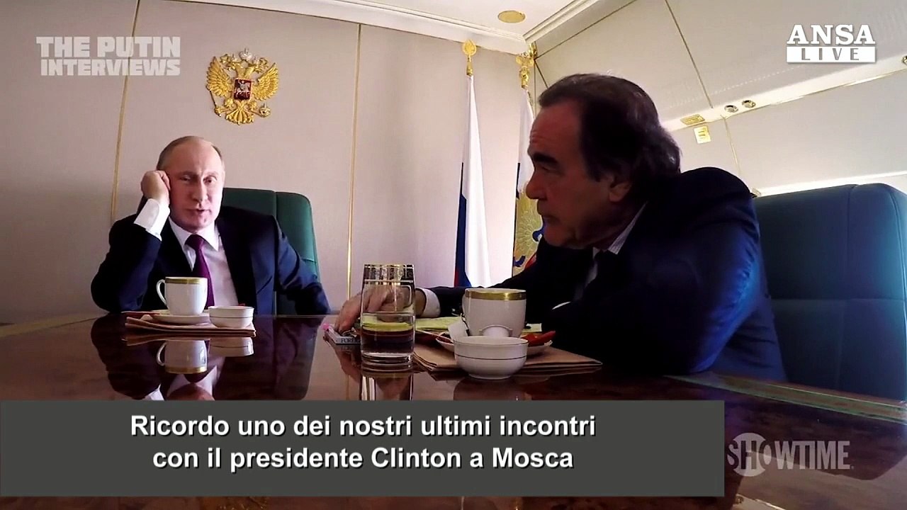 Putin si confessa a Oliver Stone