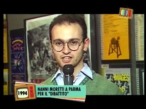 Sembra ieri: Nanni Moretti a Parma per il dibattito (1994)