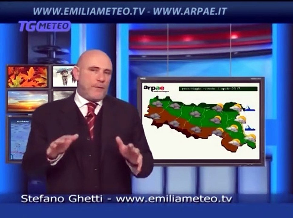 Il meteo per domenica