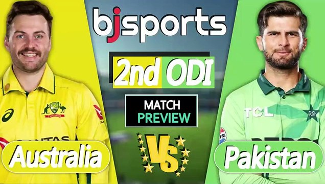 Australia vs Pakistan 2026 | AUS vs PAK 2nd ODI Match Preview |
