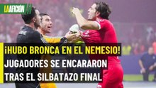 ¡Terminó caliente! Toluca y Tigres protagonizan conato de bronca