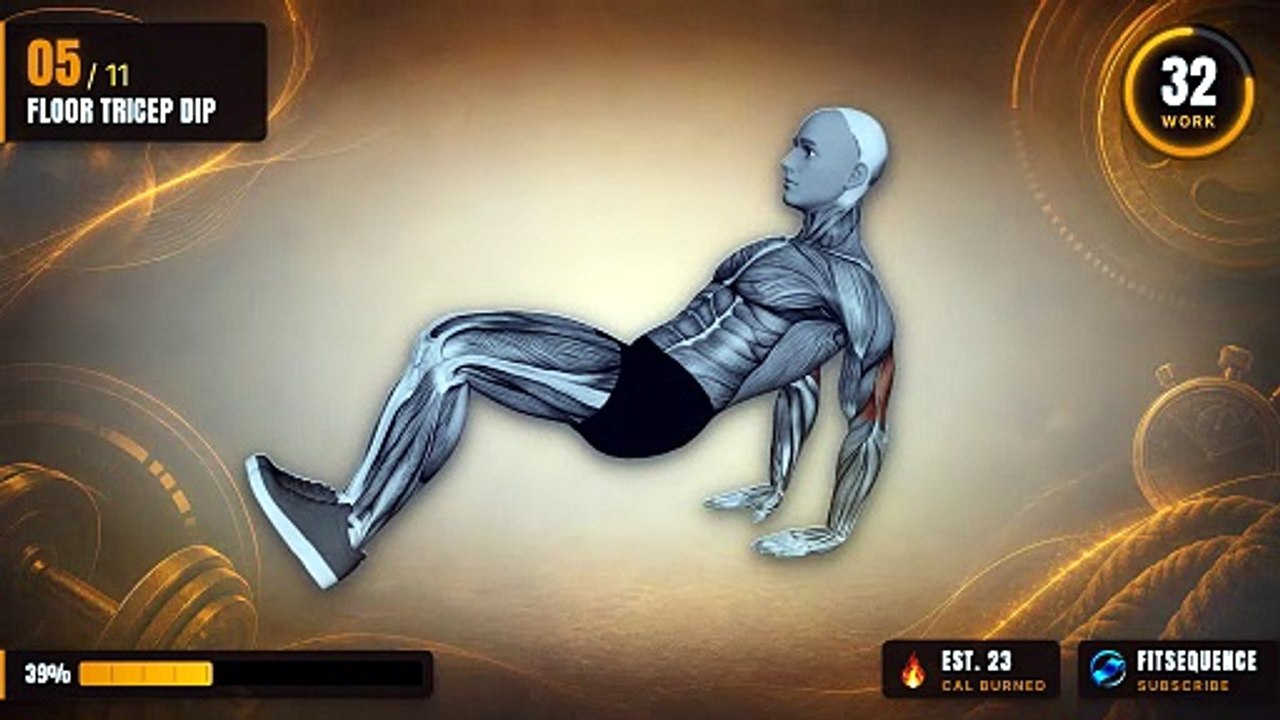 10 Min Toning No Jumping Arms Workout at Home - No Equipment