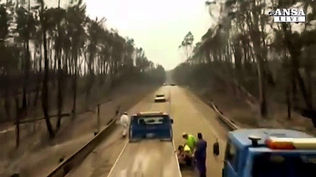 La strada della morte vista dal cielo