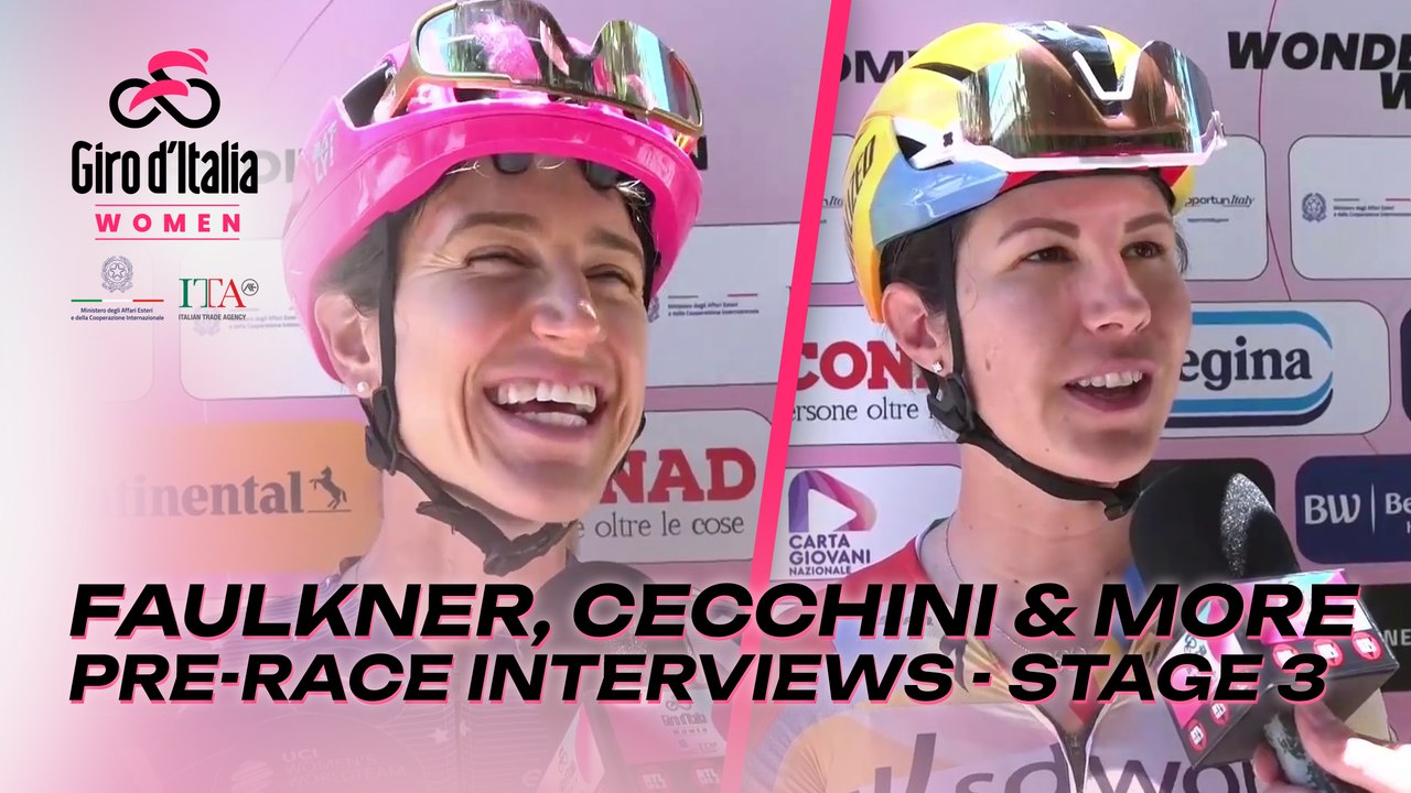 Cecchini: "Very special for an Italian to pass your own village"| Interview Giro d'Italia Women 2026