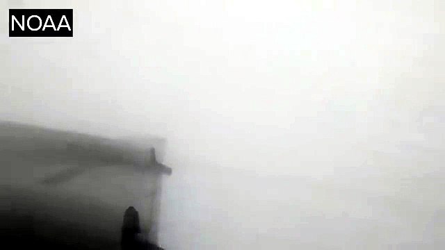 Le impressionanti immagini: in volo dentro l’uragano Florence
