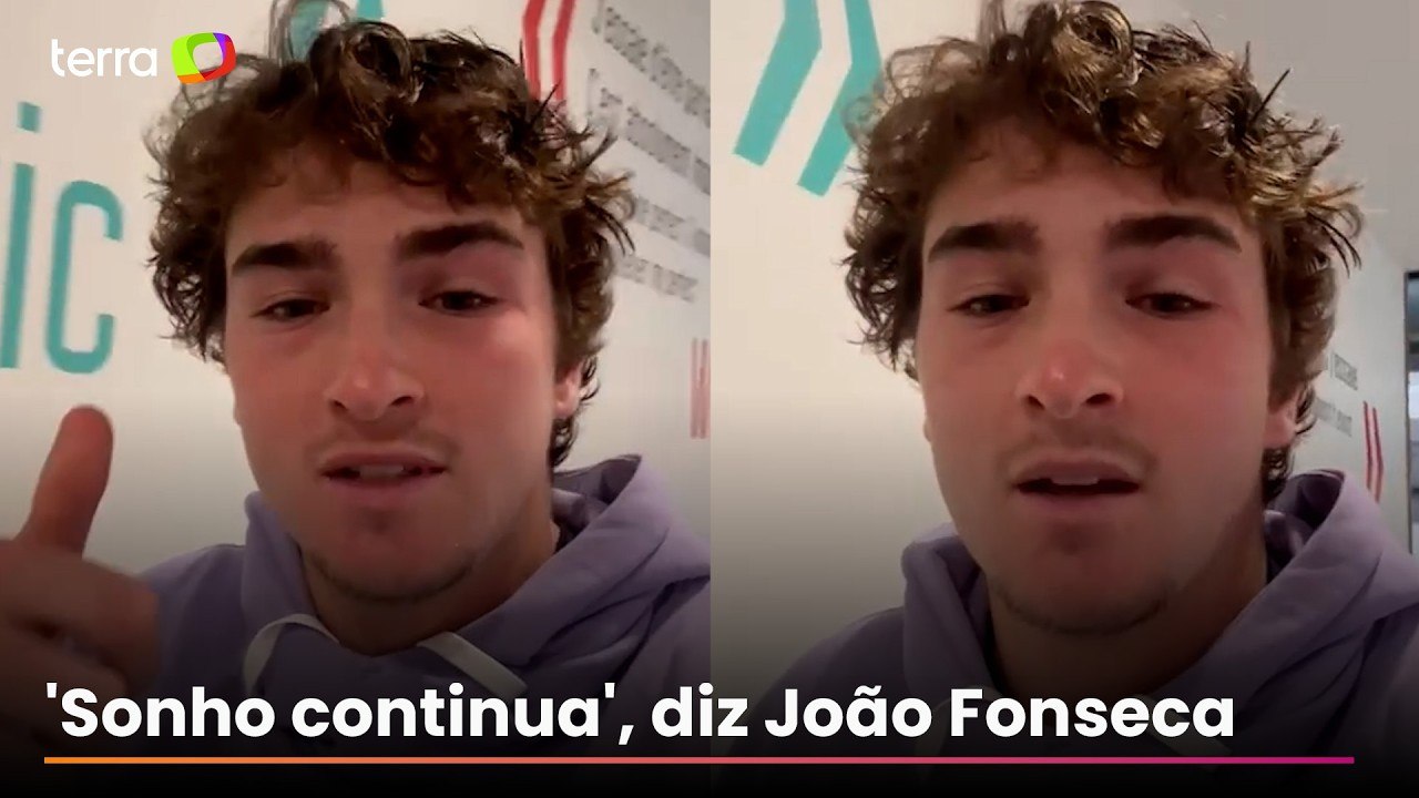 ‘Sonho continua’: João Fonseca manda recado após nova vitória histórica