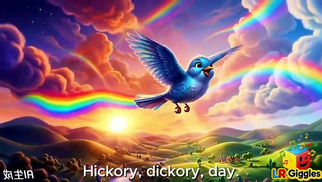 🐭 The Mouse Ran Up the Clock! ⏰ Magical Hickory Dickory Song for Kids | LR Craze