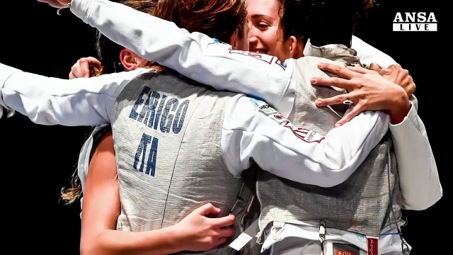 Trionfo azzurre ai mondiali di scherma