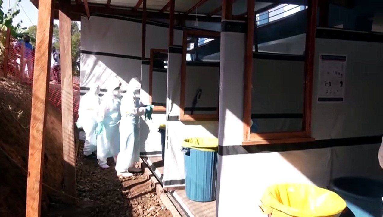 WHO chief visits new DRC Ebola center amid efforts to stop outbreak