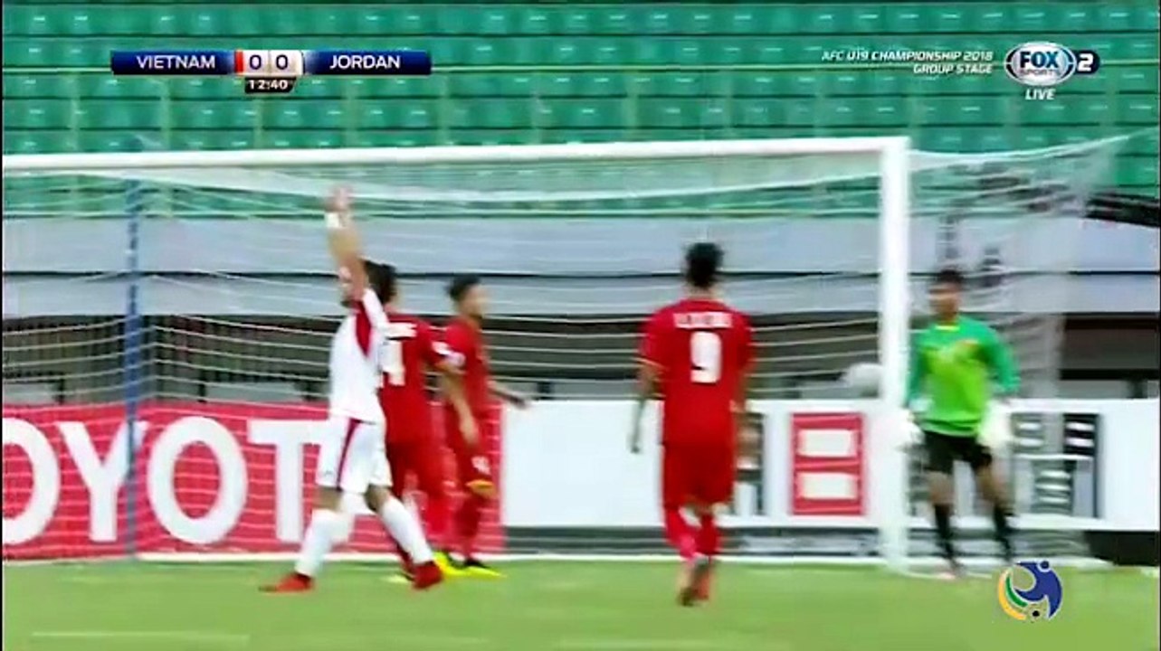 U19 Việt Nam 1-2 U19 Jordan - - Goals and Highlights (19/10/2018) | FOX Sports 2 HD (Truyền Hình FPT)