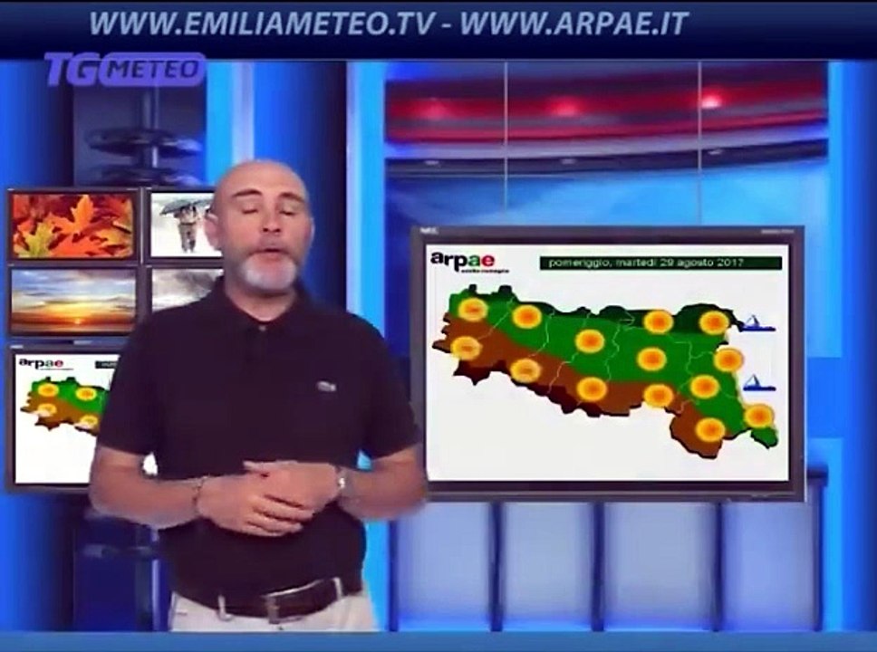 Previsioni meteo per mercoledì 30 agosto