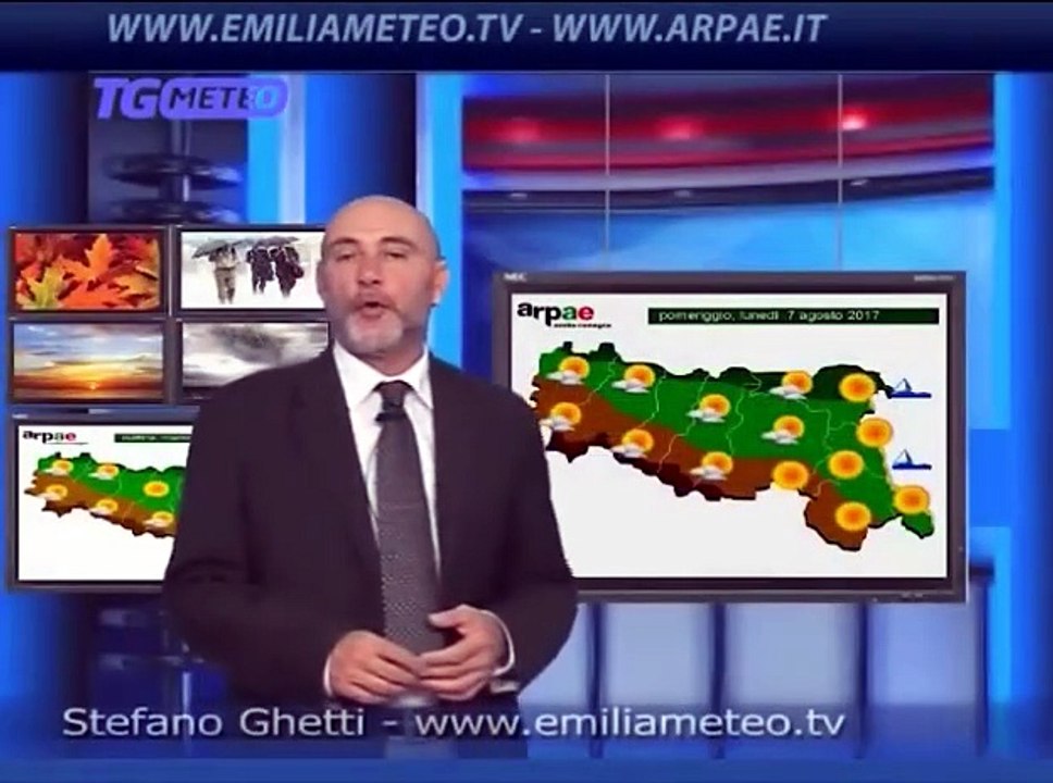 Previsioni meteo per martedì 8 agosto
