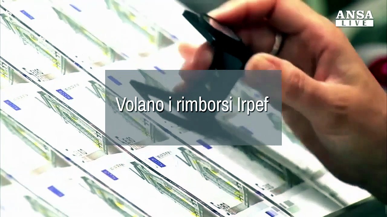 Volano i rimborsi Irpef