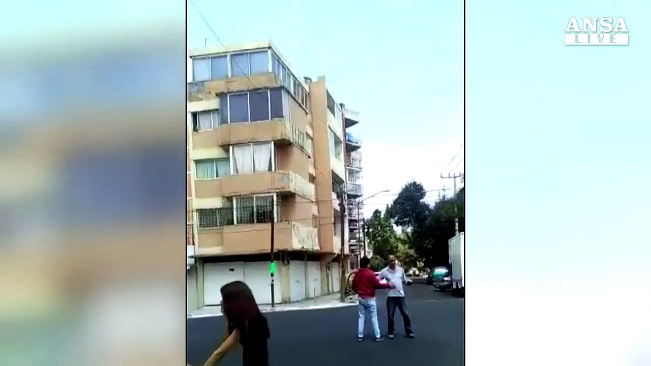 Messico: crolli in diretta