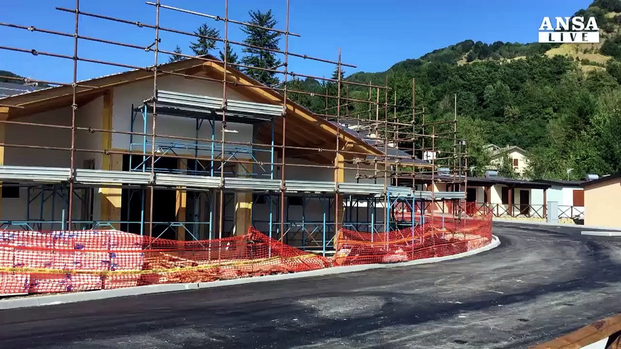 Terremoto, consegnate chiavi di 26 casette