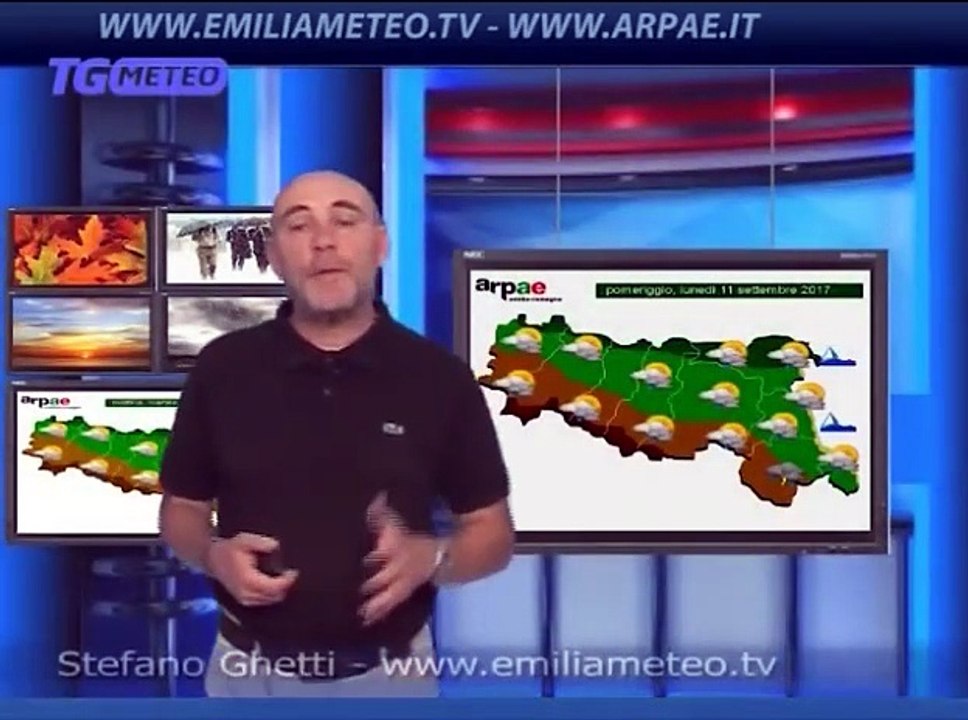Previsioni meteo di martedì 12 settembre