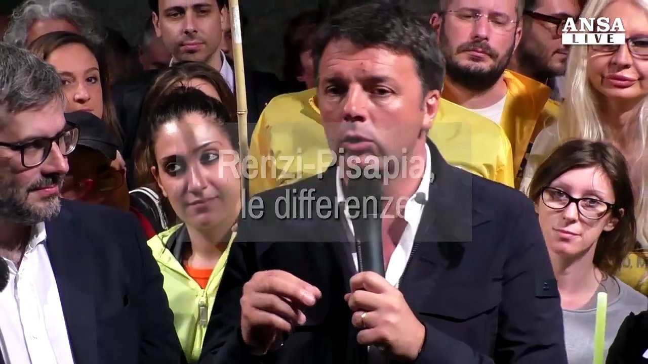 Renzi-Pisapia, le differenze