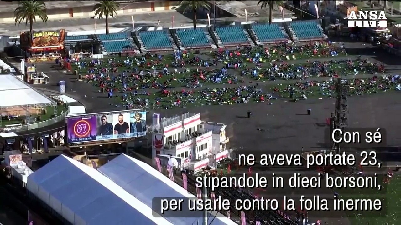 Tutte le armi di Stephen Paddock