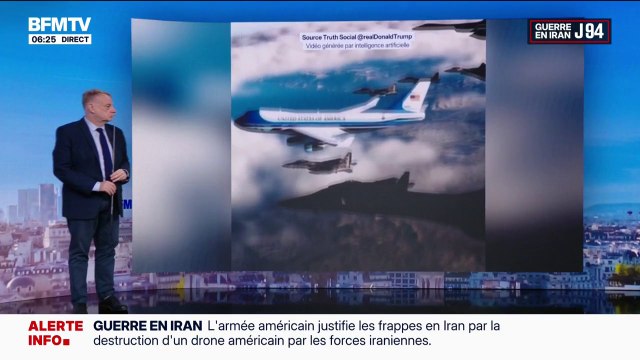 LE BRIEF DU GÉNÉRAL - Donald Trump publie une vidéo générée par IA mettant en scène Air Force One entouré de bombardiers B2