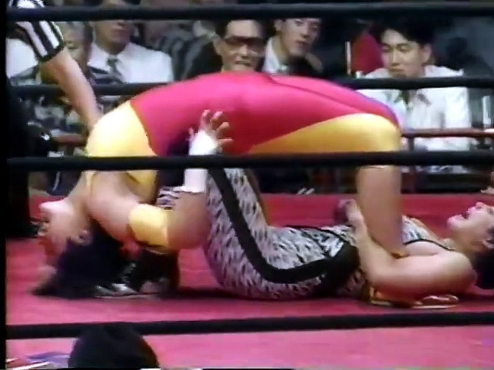 [AJW] Aja Kong & Bison Kimura vs. Bull Nakano & Kyoko Inoue (6/18/1991)