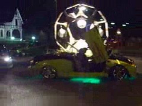 drift seb auto, le trait 2008, défilé voiture tunning