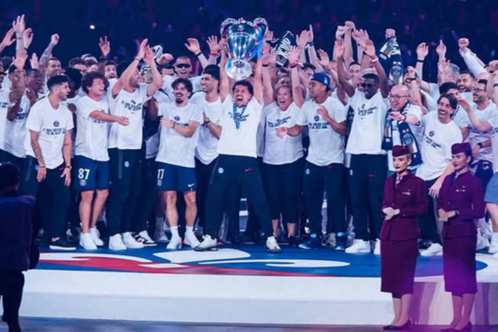 Apoteosis del PSG de Luis Enrique: la gran fiesta final en el Parque de los Príncipes