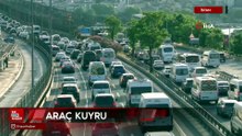 İstanbul’da bayram tatili sonrası sabah saatlerinde trafik yoğunluğu oluştu