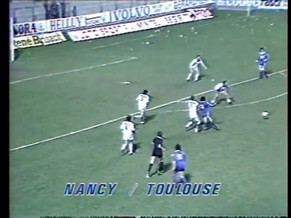 NANCY - TOULOUSE - 1986 - SAISON 1985/1986 -