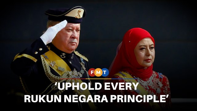Rejecting Rukun Negara makes one unfit as citizen, says king