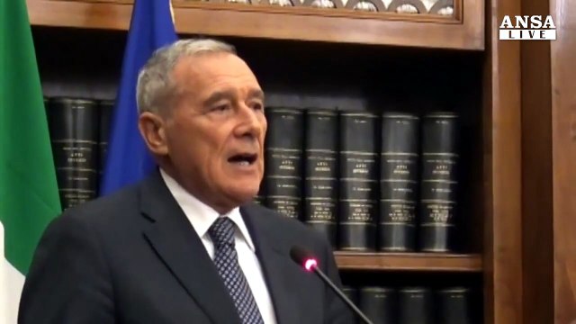Grasso, 'il Pd non c'e' piu'', Renzi fa asse con Franceschini