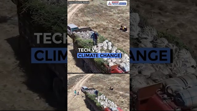 Drones Turn Barren Hills into Forests in China’s Gansu | Climate Tech in Action | World