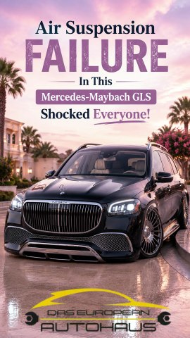 Air Suspension Failure In This Mercedes-Maybach GLS Shocked Everyone!