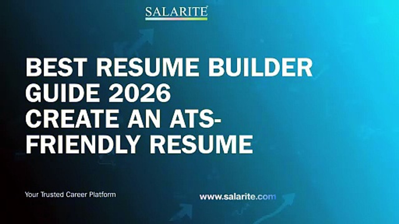 Best Resume Builder Guide 2026 Create an ATS-Friendly Resume.