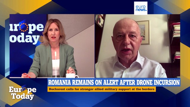 ‘Much better defence’ required to avert Russian drones, former Romanian NATO official tells Euronews