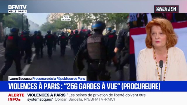 Débordements après le sacre du PSG: la procureure de la République de Paris annonce 82 prolongations de garde à vue pour les faits les plus graves