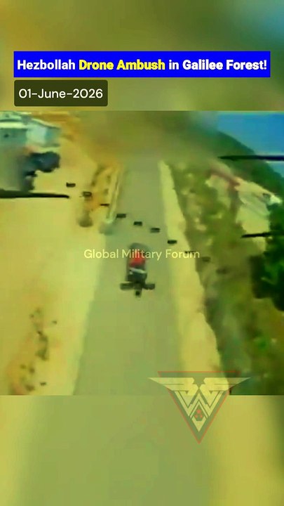 Hezbollah Attacks IDF Support Vehicle