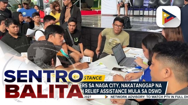 Nasa 1K TNVs at TNC drivers sa Naga City , nakatanggap ng cash relief assistance mula sa DSWD | ulat ni Jerome Toledo - Radyo Pilipinas - Naga
